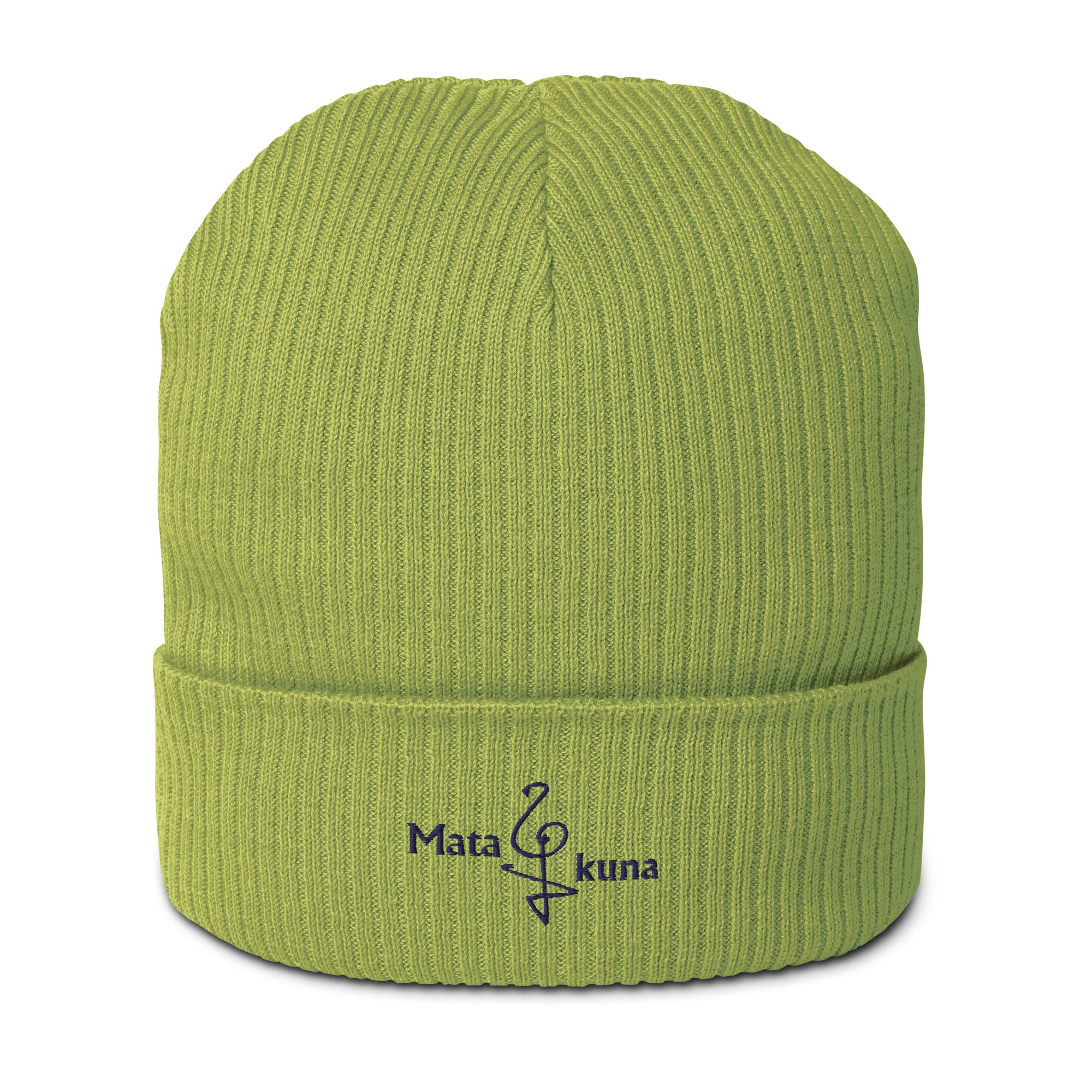 MATAKUNA Gerippte Bio-Beanie - UNISEX